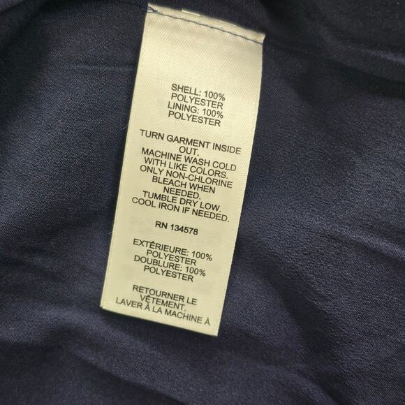 Vineyard Vines Helenium Ruffle Tiered Skirt Deep Bay Floral NWT Size L - Picture 6 of 9